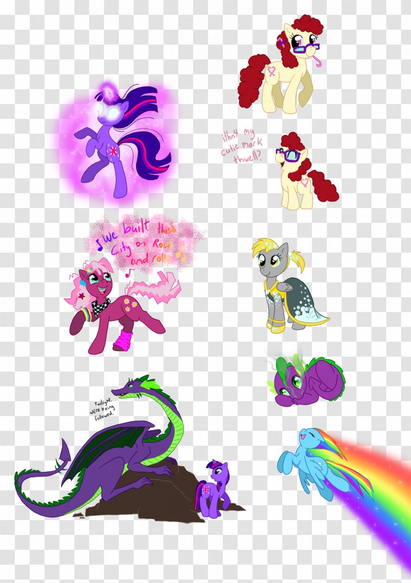 My Little Pony Rarity Twilight Sparkle Rainbow Dash - Derpy Hooves Transparent PNG