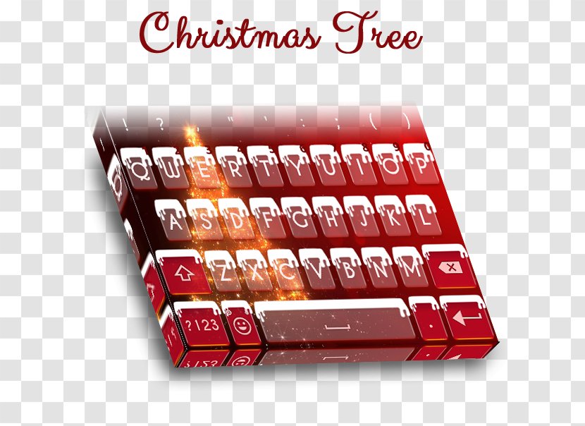 Brand Font Space Bar Product - Christmas Tree Lighting Transparent PNG