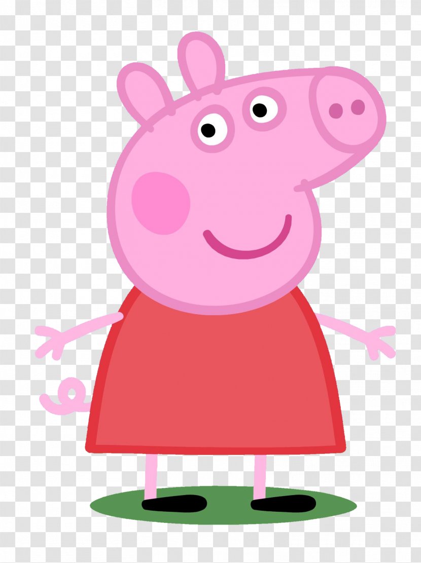 Daddy Pig George Children's Television Series Mummy - Magenta Transparent PNG