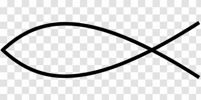 Ichthys Christian Symbolism Christianity Doves As Symbols - Black - Symbol Transparent PNG