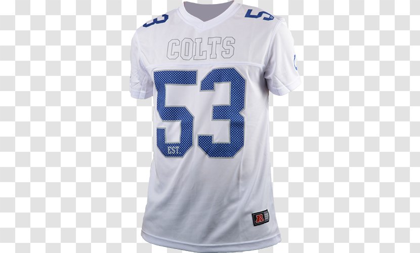 T-shirt Indianapolis Colts Sports Fan Jersey Adidas Sporting Goods - White Transparent PNG