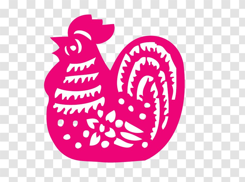 China Rooster Chinese Calendar Zodiac - Silhouette - Chicken Transparent PNG