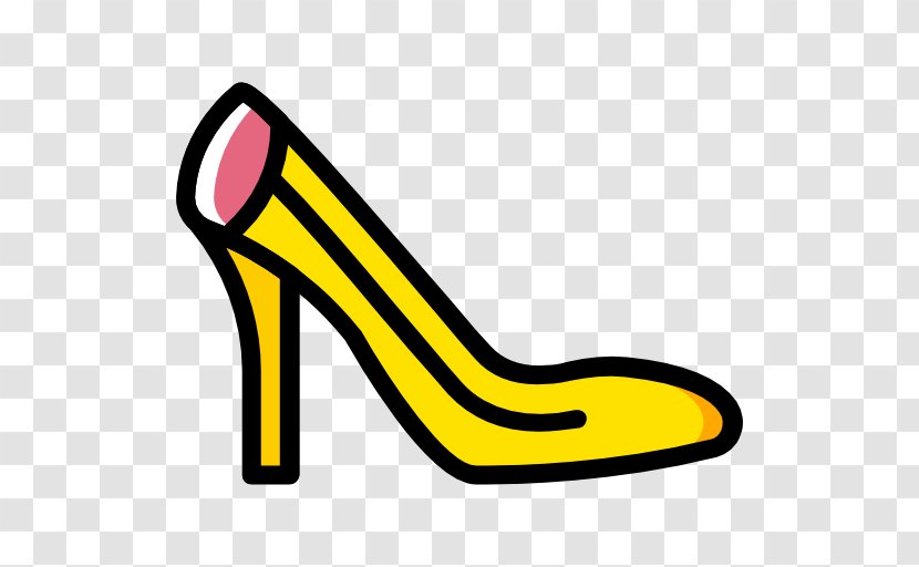 Clip Art High-heeled Shoe Clothing - Black And White - High Heels Icon Transparent PNG