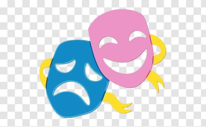 Smiley Face Background - Paint - Fictional Character Performing Arts Transparent PNG