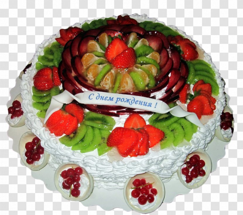 Birthday Cake Torte Cream - Pavlova - Image Transparent PNG