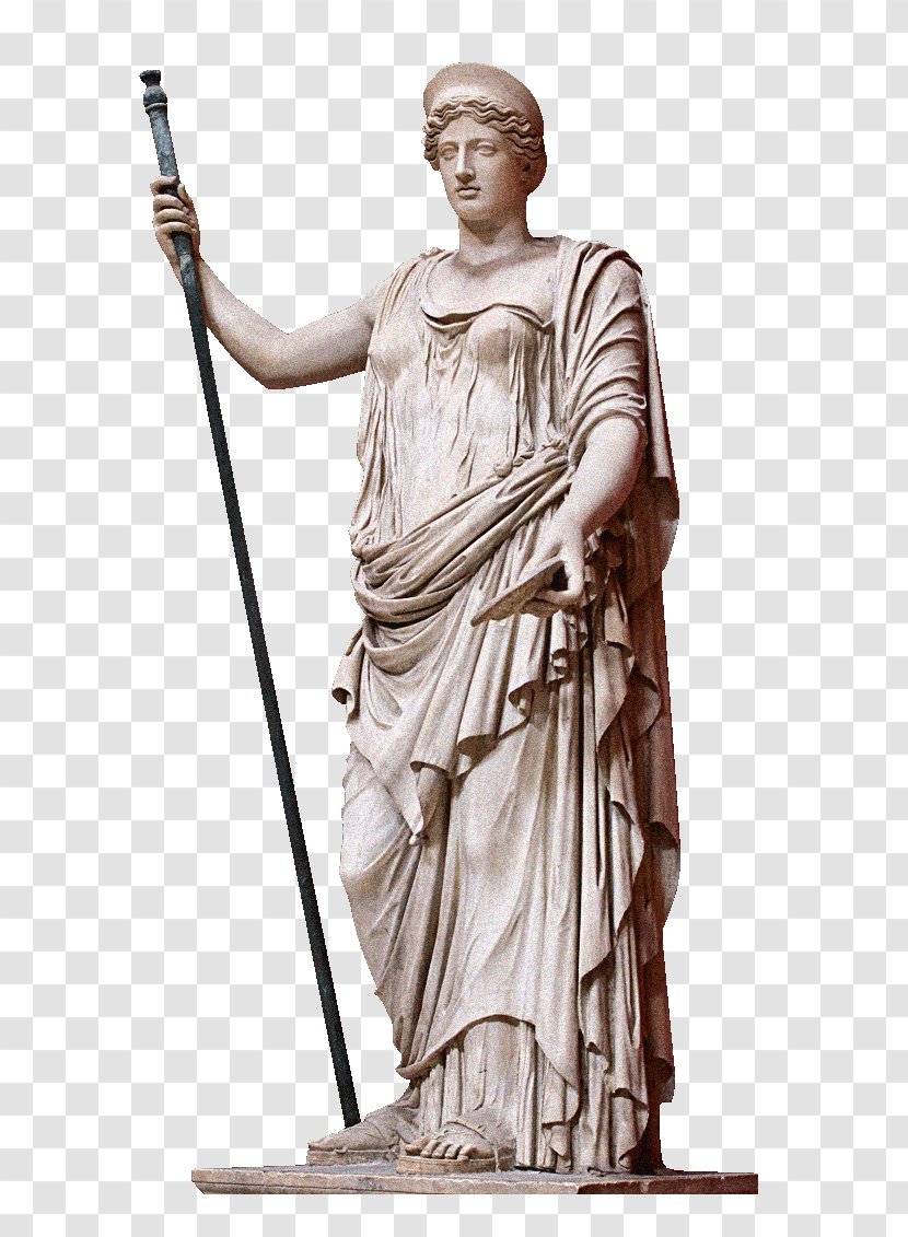 Demeter Goddess Greek Mythology Twelve Olympians - Statue - Zeus Transparent PNG