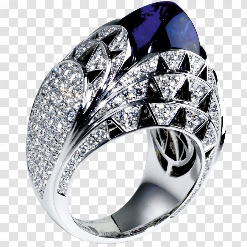 Wedding Ring Jewellery Gemstone Harry Winston, Inc. - Diamond Transparent PNG