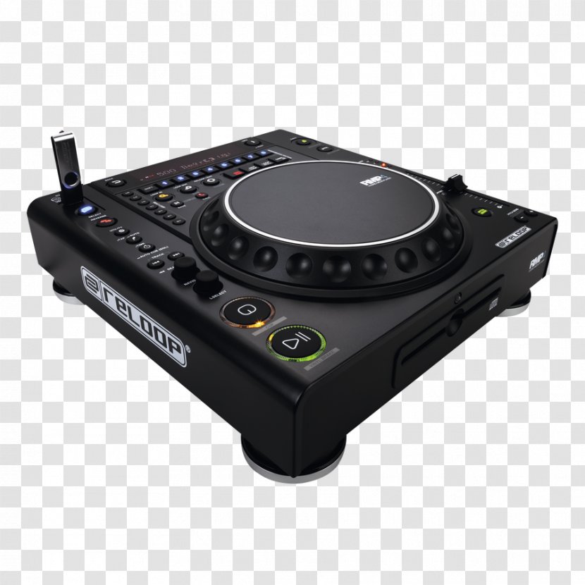 CD Player Traktor DJ Controller Media Disc Jockey - Multimedia - Electronics Transparent PNG