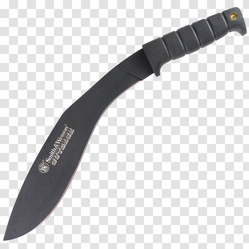 Knife Kukri Machete Smith & Wesson Scabbard - Hunting - Knives Transparent PNG
