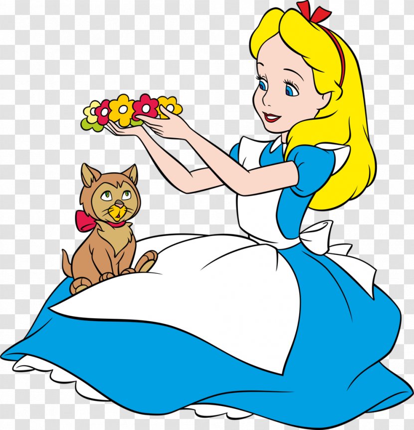 Alice White Rabbit Queen Of Hearts The Mad Hatter Tweedledum - Fictional Character - In Wonderland Transparent PNG
