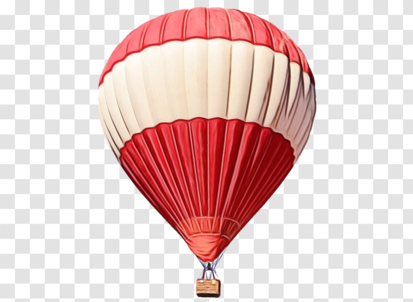 Hot Air Balloon - Red - Party Supply Recreation Transparent PNG