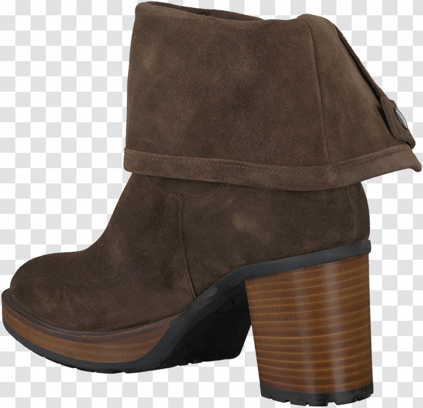 Shoe Footwear Boot Suede Leather - Cognac Transparent PNG