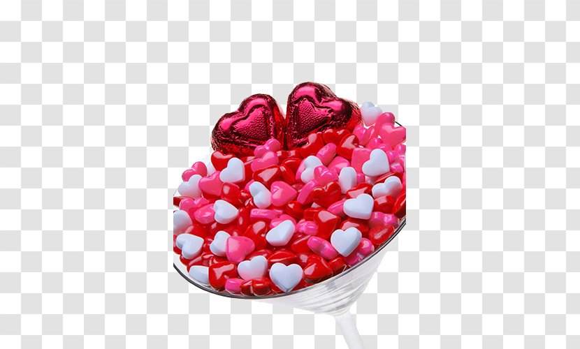 Candy Heart Valentine's Day Gift - Gratis - Heart-shaped Transparent PNG