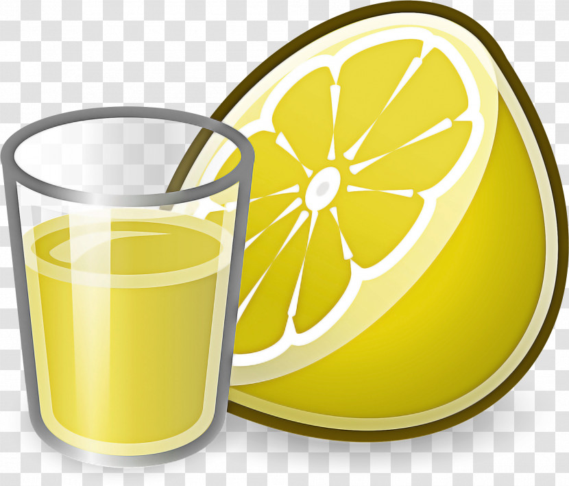 Juice Yellow Drink Orange Drink Vegetable Juice Transparent PNG