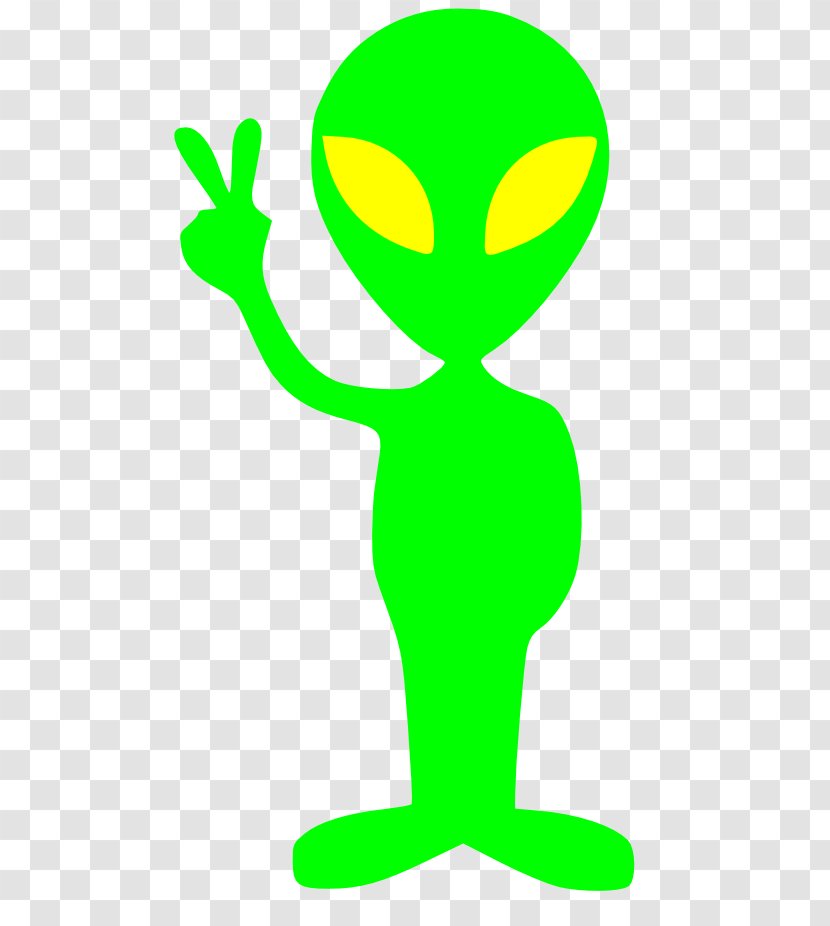 Alien Extraterrestrial Life Cartoon Clip Art - Free Logo Graphics Transparent PNG
