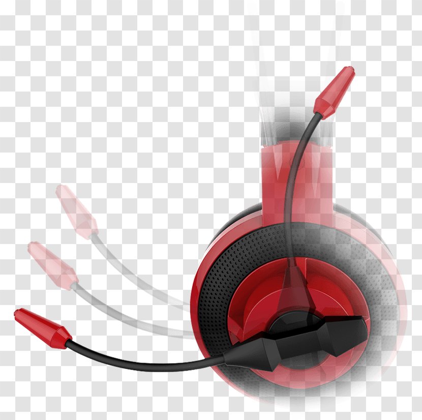 Microphone MSI DS501 Headphones Headset Micro-Star International - Audio - Msi Gaming With Transparent PNG