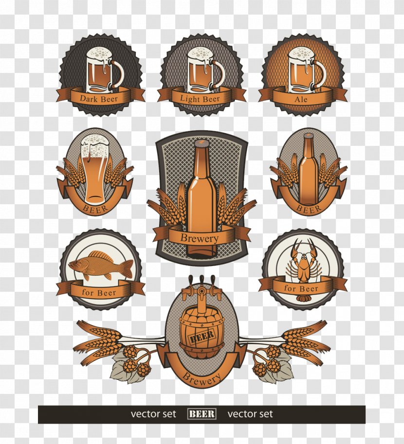 Beer Royalty-free Illustration - Stock Photography - Red Wine Icon Yellow High-definition Buckle Material Transparent PNG