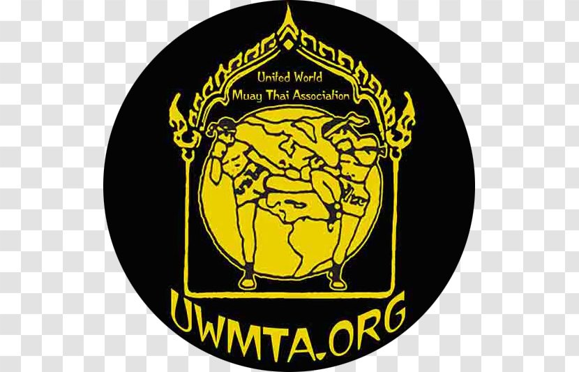 Sports Association World Muay Thai Martial Arts - Yellow - Logo Transparent PNG