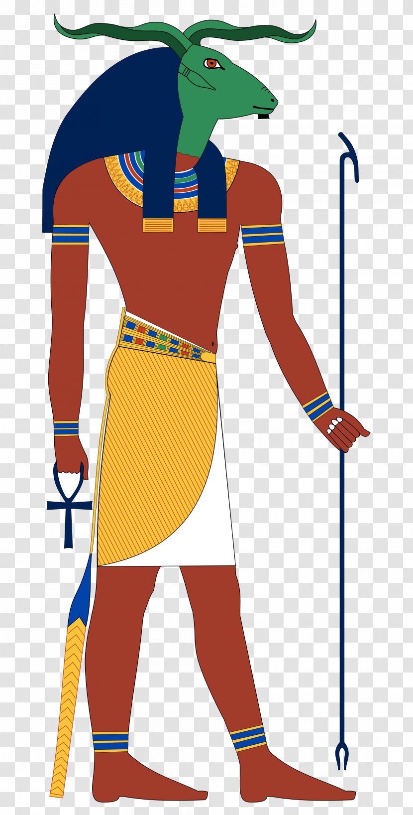 Ancient Egyptian Religion Set Deity Deities - Clothing - Gods Transparent PNG