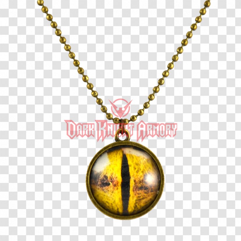 Locket Earring Necklace Charms & Pendants Jewellery - Chain - Golden Dragon Transparent PNG