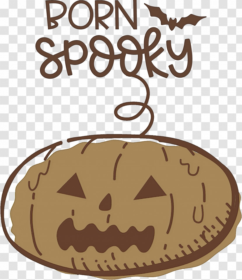 Spooky Pumpkin Halloween Transparent PNG