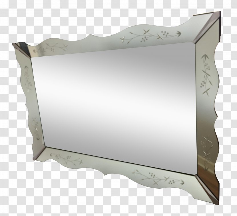 Mirror Image Mid-century Modern Silver Chairish - Rectangle - Tri Fold Transparent PNG
