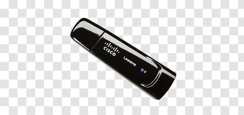 USB Flash Drives Wireless Adapter Linksys Network - Electronics Accessory - Laptop Graphics Card Transparent PNG