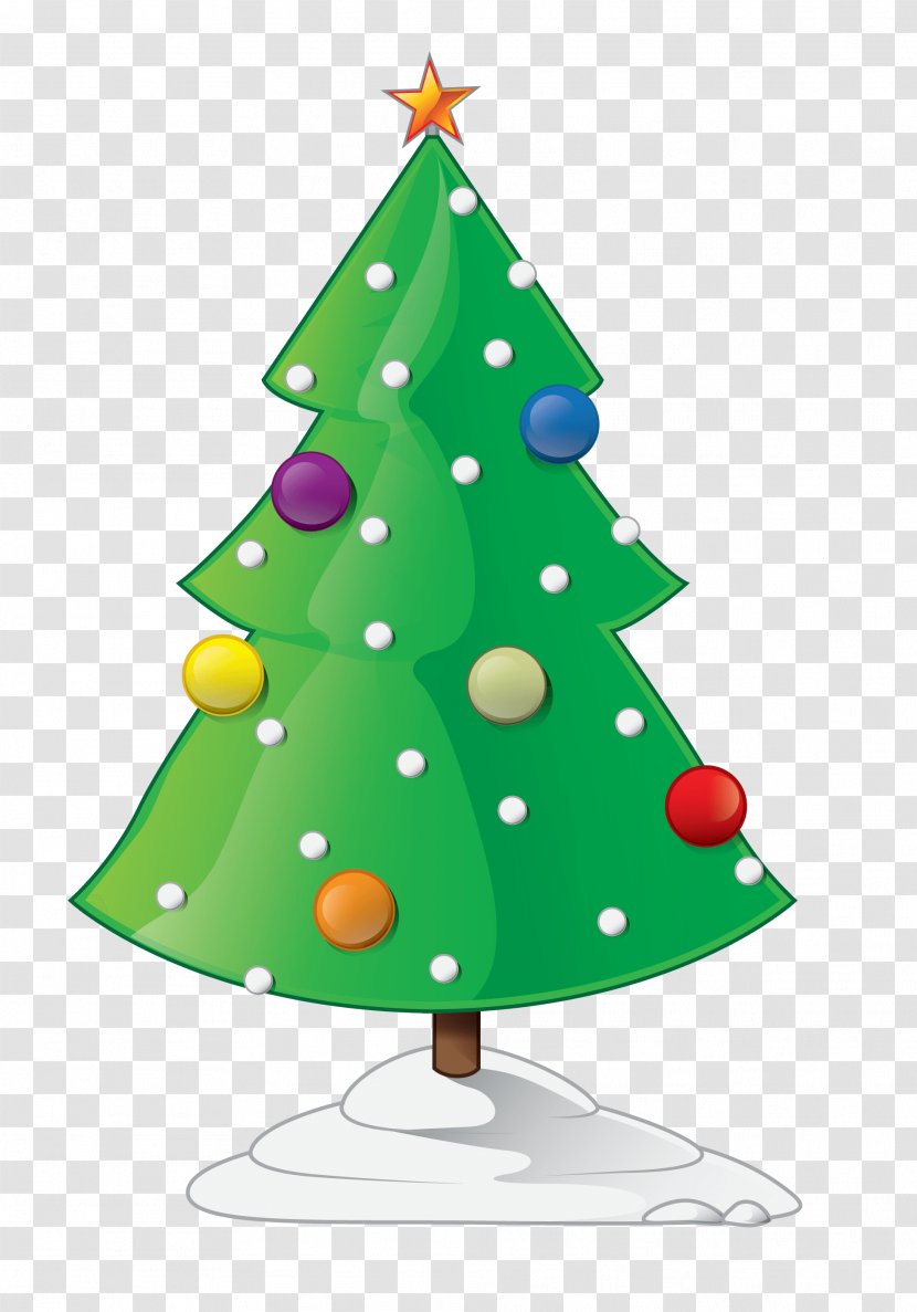 Santa Claus Christmas Tree Day Clip Art Image - Drawing Transparent PNG