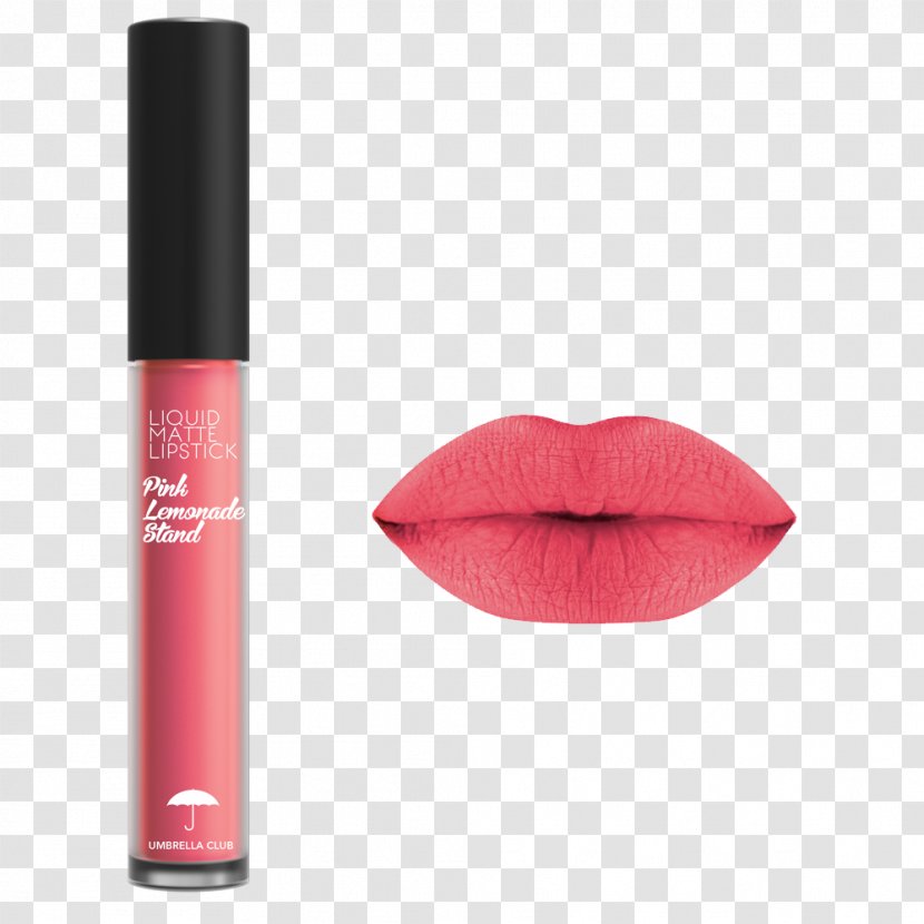 Lipstick Cosmetics Lip Gloss Color - Pink Light Transparent PNG