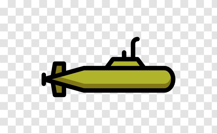 Line Clip Art - Vehicle - Submarine Transparent PNG