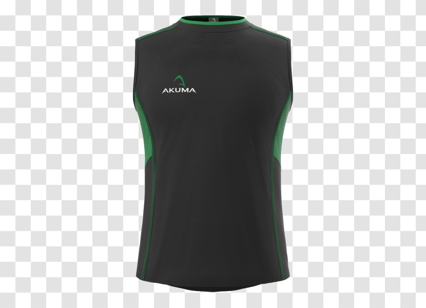 T-shirt Gilets Sleeveless Shirt - Black M - Rugby Field Transparent PNG