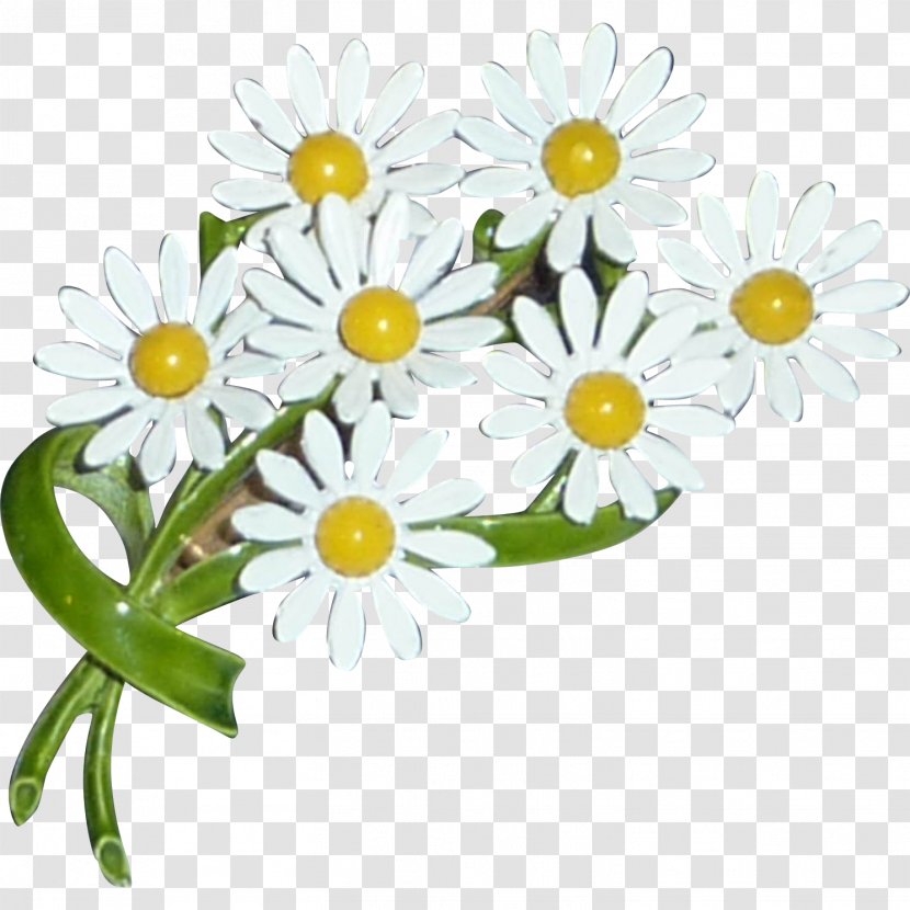 Common Daisy Flower Bouquet Clip Art - Yellow Transparent PNG