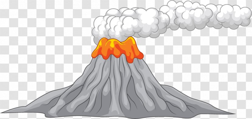 Mount Pelxe9e Cartoon Volcano Drawing - Frame - Live Material Transparent PNG