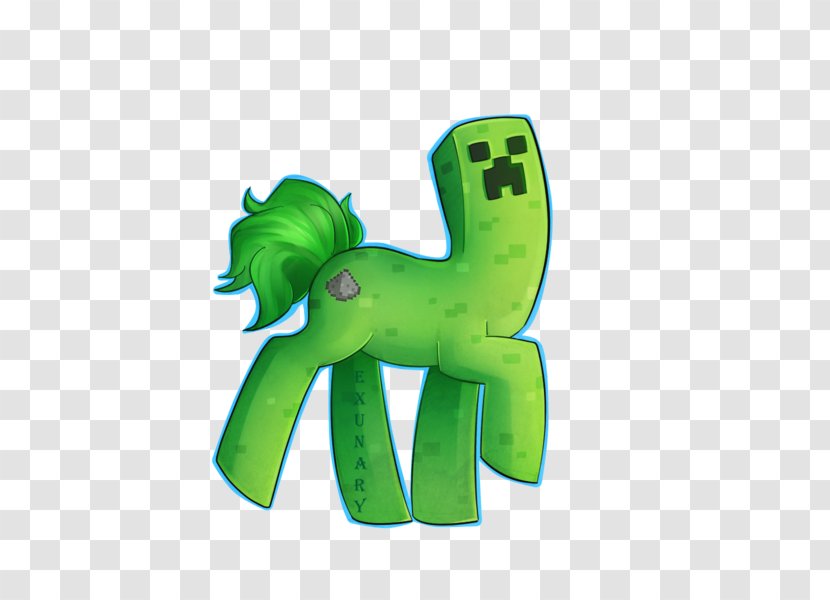 Pony Minecraft DeviantArt Horse - Figurine - Creepy Transparent PNG