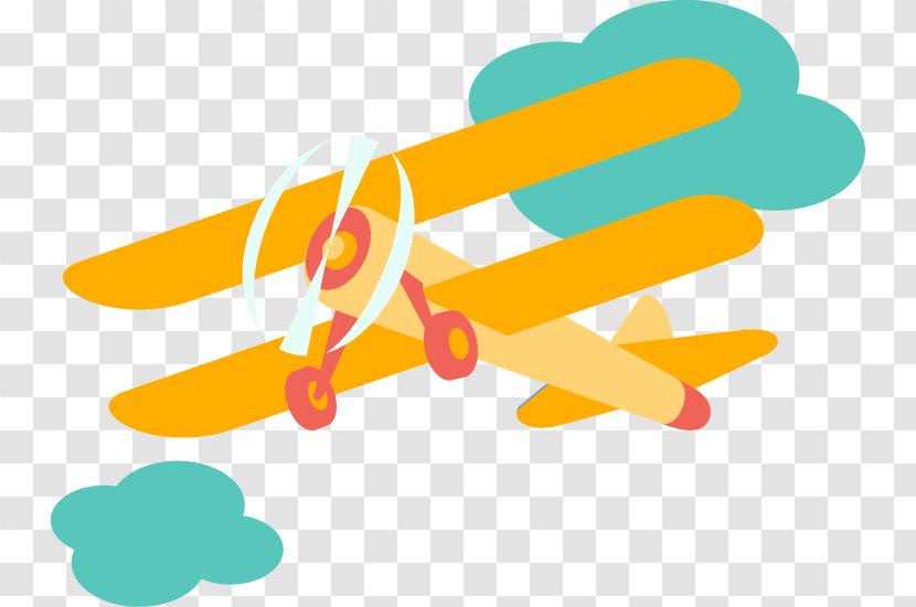 Airplane Paper Cartoon - Helicopter Aircraft Transparent PNG