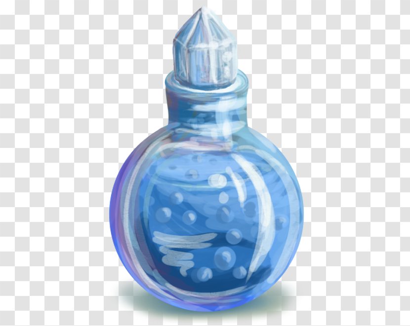 Potion Bottled Water Alchemy - Air - Bottle Transparent PNG