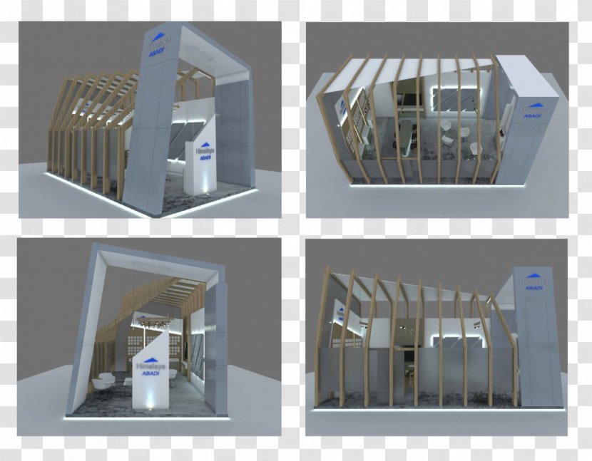 Facade Daylighting - Booth Building Transparent PNG