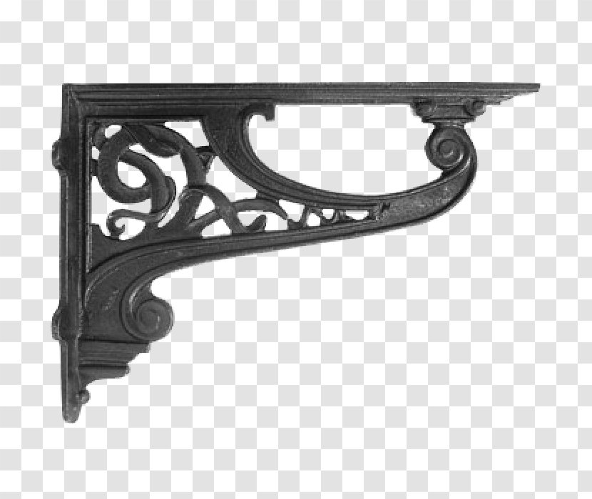 Cast Iron Bracket Metal Wrought - Hardware Transparent PNG