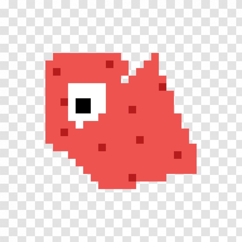 Pixel Art Vector Graphics 8-bit Color Image - Red - Minecraft Transparent PNG