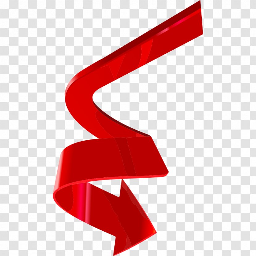 Arrow Euclidean Vector Spiral - Number - Red Transparent PNG