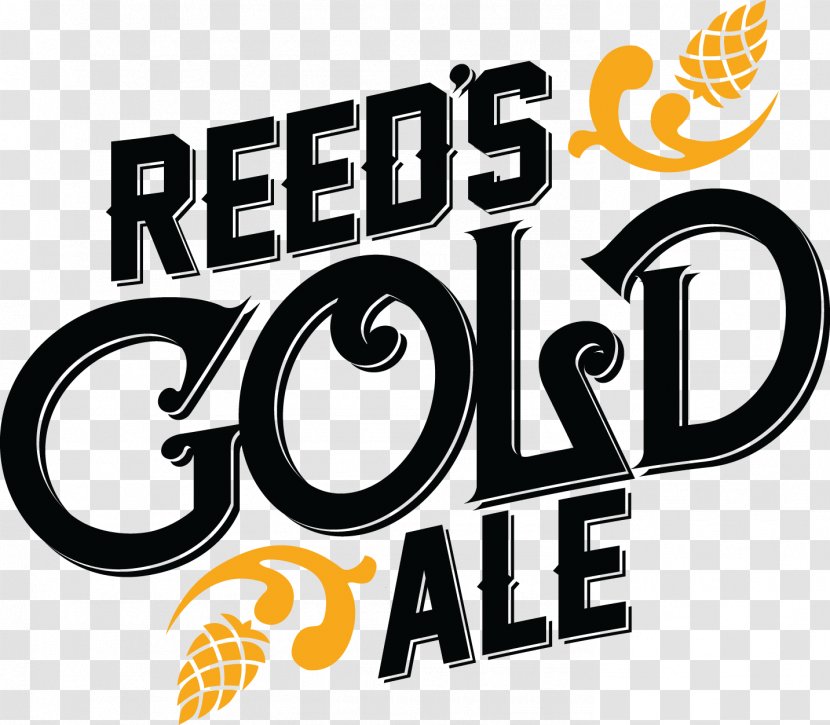 Reed Gold Mine Beer Logo Ale Brewery Transparent PNG