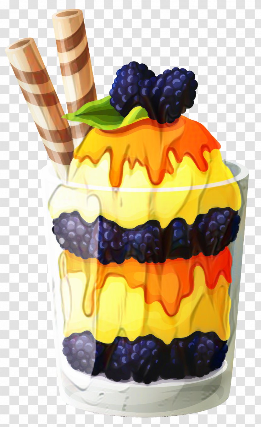 Ice Cream Cones Sundae Clip Art - Fruit - Cupcake Transparent PNG