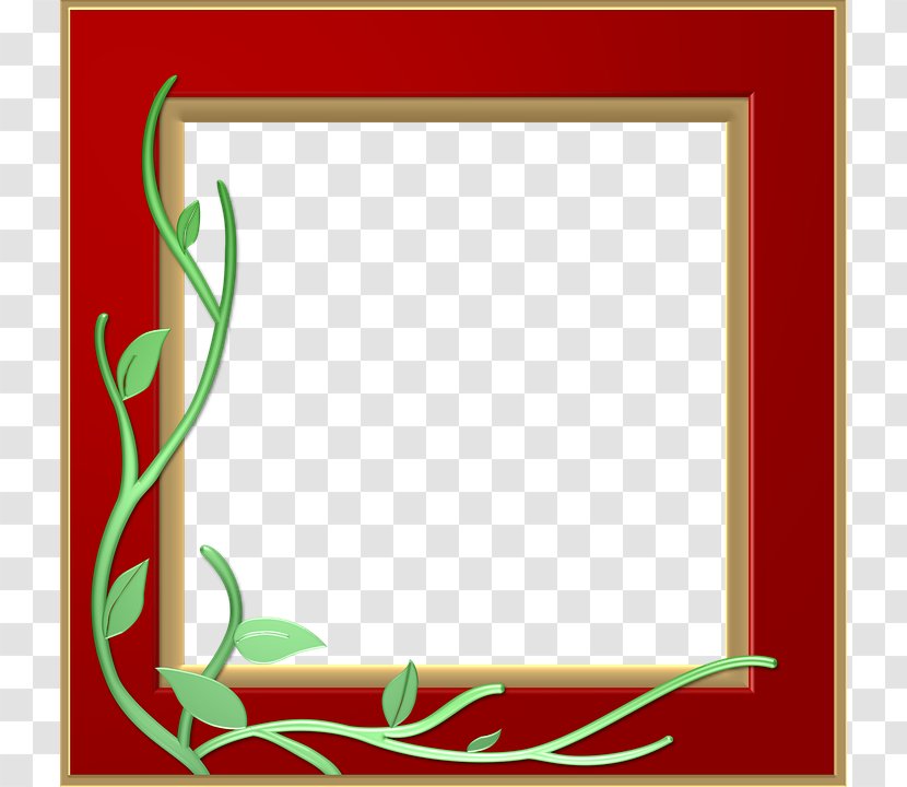 Red Picture Frame - Border Transparent Transparent PNG
