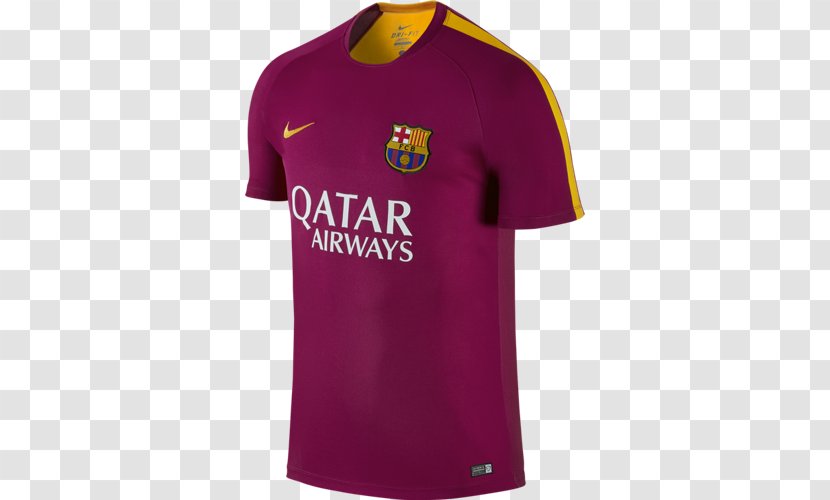 T-shirt 2015–16 FC Barcelona Season Jersey - Kit Transparent PNG