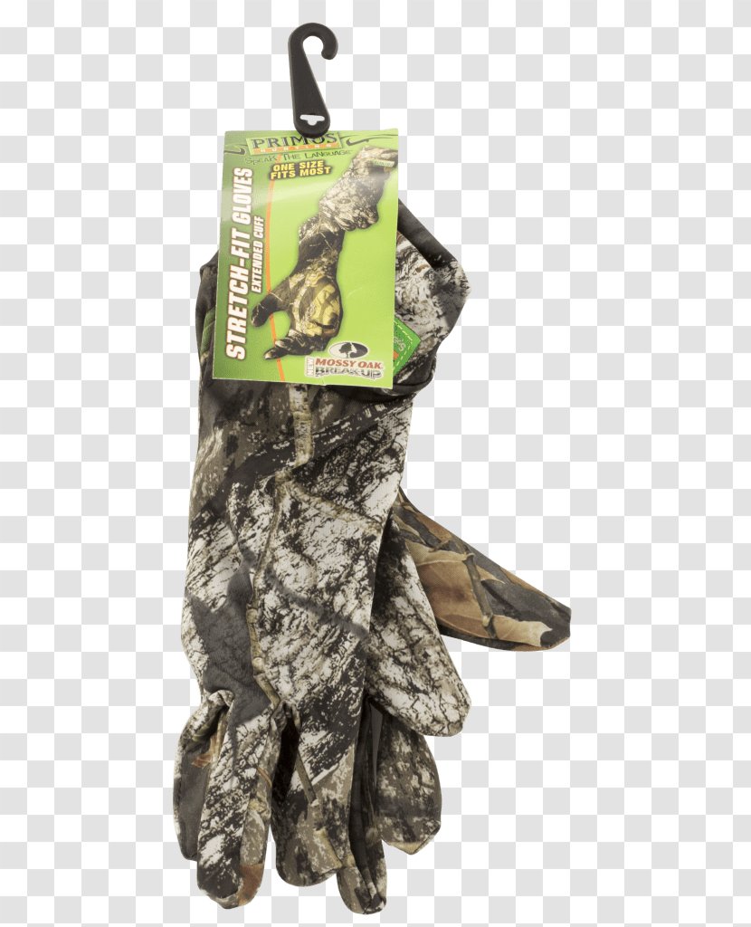 Glove Mossy Oak Camouflage Cuff Cotton - Primos Hunting Calls Transparent PNG