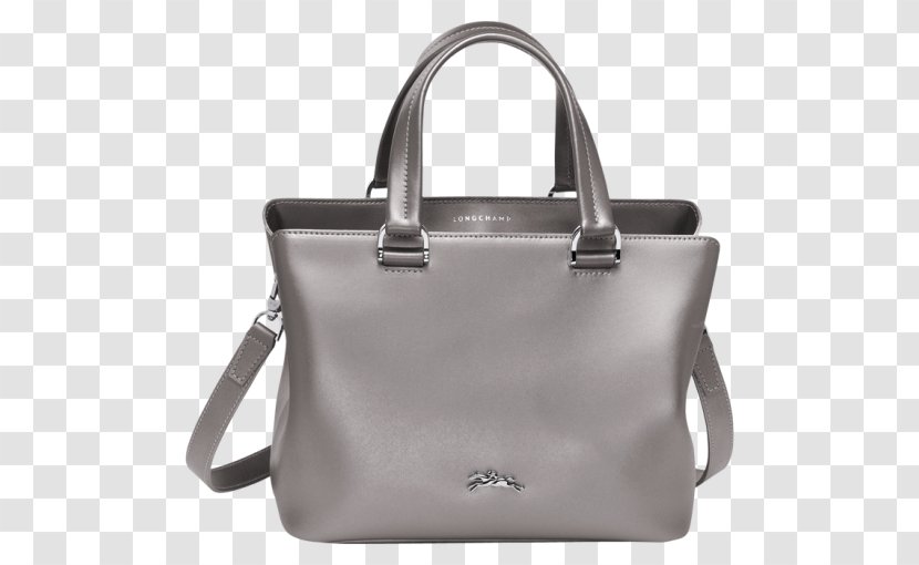 Tote Bag Leather Shopping Longchamp - Handbag Transparent PNG