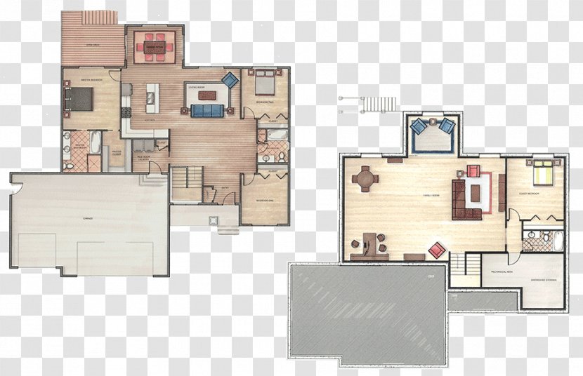 Floor Plan House Custom Home - Apartment Transparent PNG