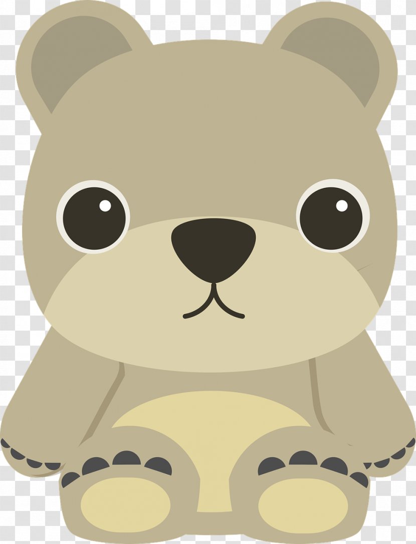 Brown Bear Polar Giant Panda - Frame - Cute Koala Transparent PNG