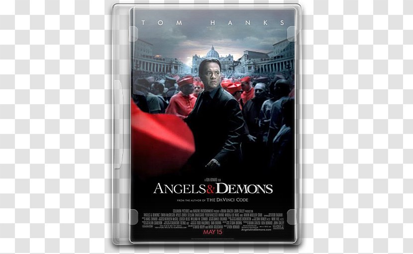 Poster Film Dvd - Thure Lindhardt - Angels And Demons V3 Transparent PNG