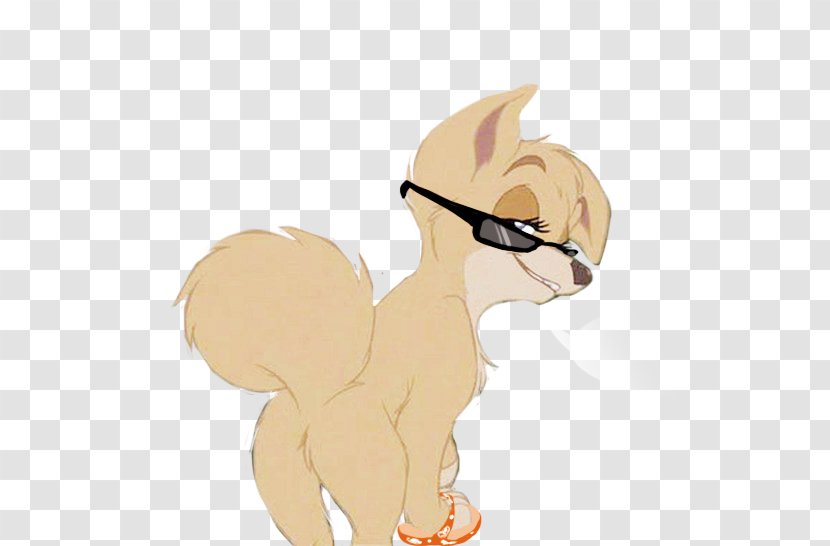 Dog Animation Animated Cartoon Nala Character - Tail Transparent PNG